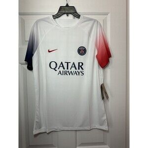 Size L Nike 2024 Paris Saint Germain PSG Kit Soccer Jersey Mens FD0630-101 NEW